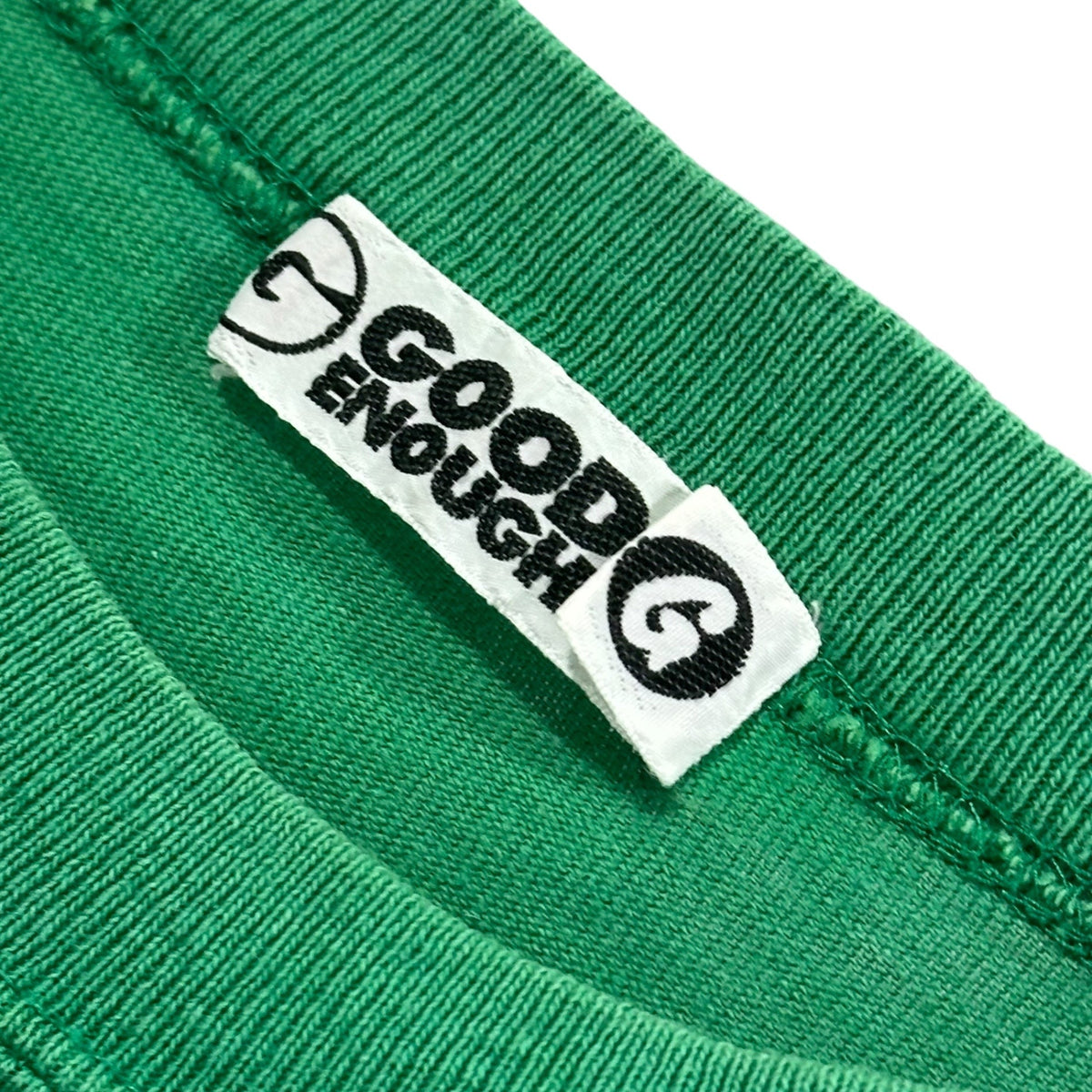 GOODENOUGH 97s One-Point G-Logo T-Shirt Green Size M