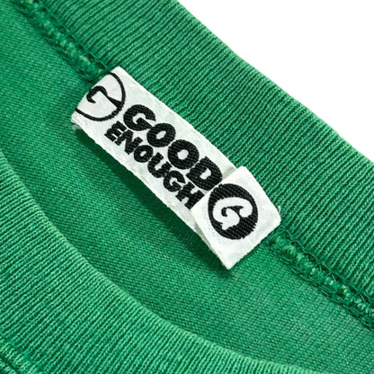 GOODENOUGH 97s One-Point G-Logo T-Shirt Green Size M