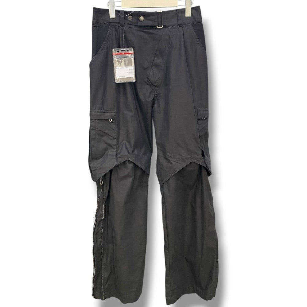 Kiko Kostadinov KK.TROUSER.10 Cargo Trousers Black Size 46