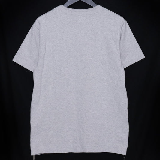 SACAI × A.P.C Kiyo Side Zip Logo T-Shirt Gray Size S