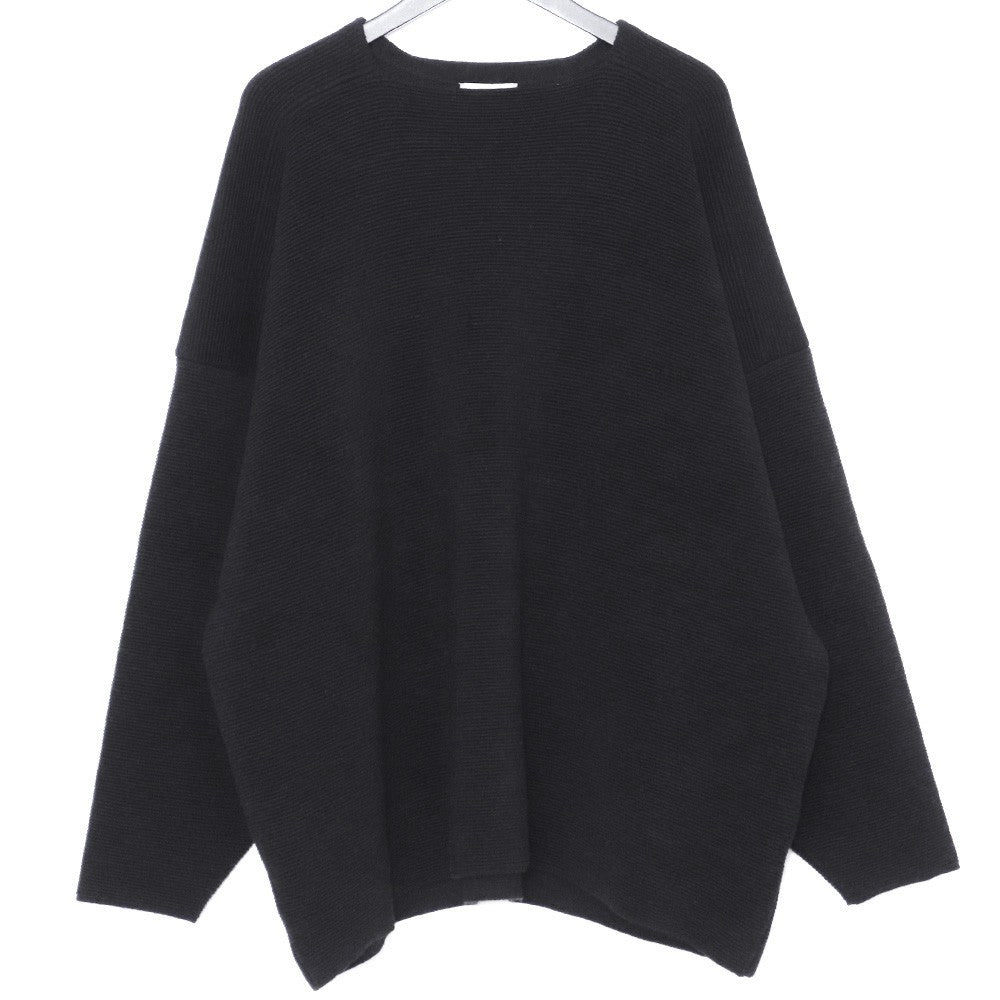 FEAR OF GOD Black Dropped Shoulder Crewneck Sweater Size L