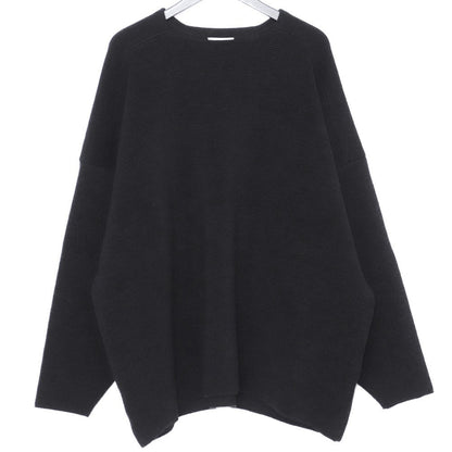 FEAR OF GOD Black Dropped Shoulder Crewneck Sweater Size L