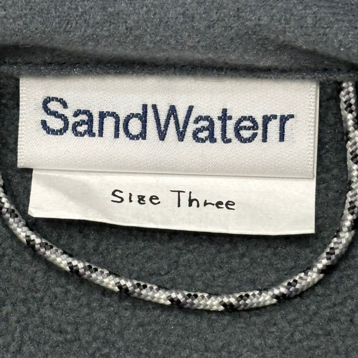 SandWaterr Organized PE Micro Fleece Vest Gray Size 3