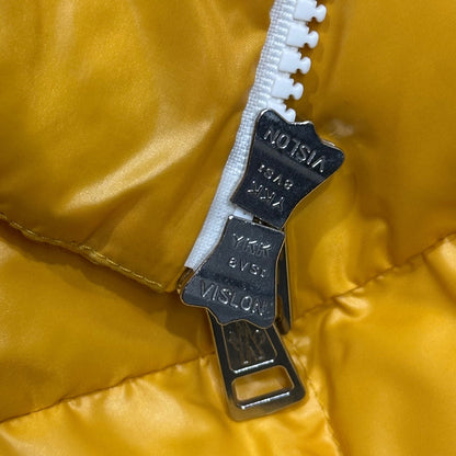 MONCLER 21SS PARK GILET Logo Down Vest Yellow Size 3