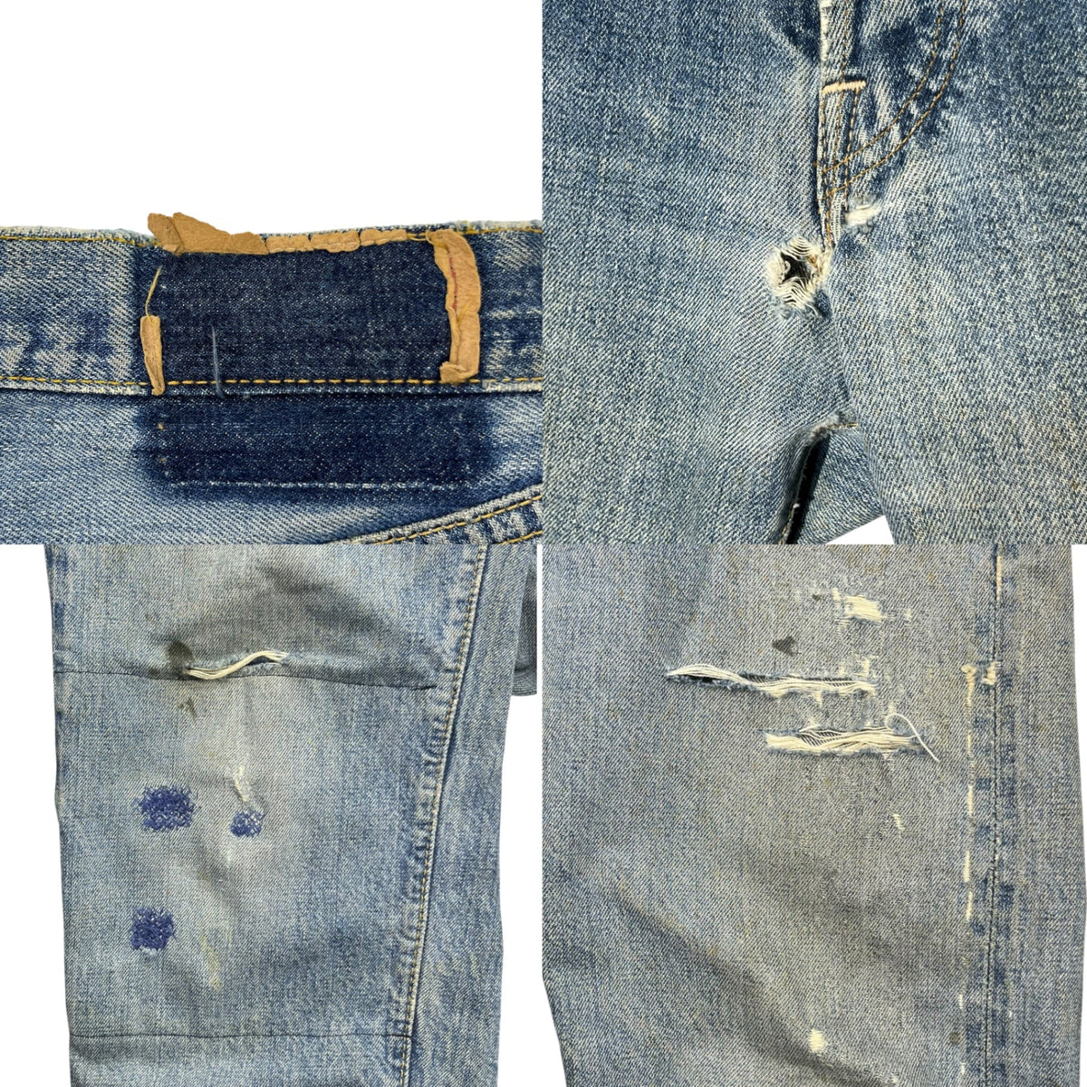 Levi's 60s-70s Vintage 501 Big E Light Indigo Jeans
