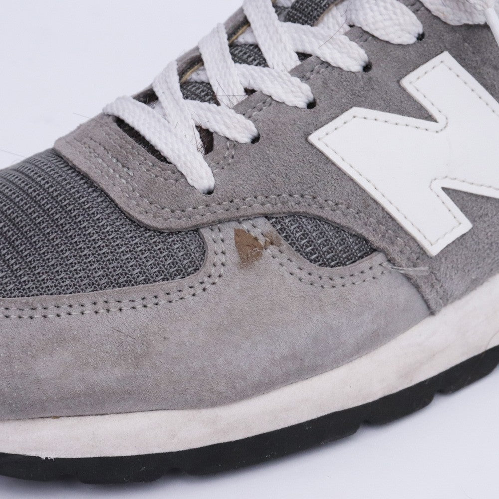 BALANCE 990GR1 V1 Made in USA Sneakers Gray Size 27cm