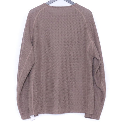 OPPOSE DUALITY 25AW Russel Long Sleeve Knit Beige Size 46