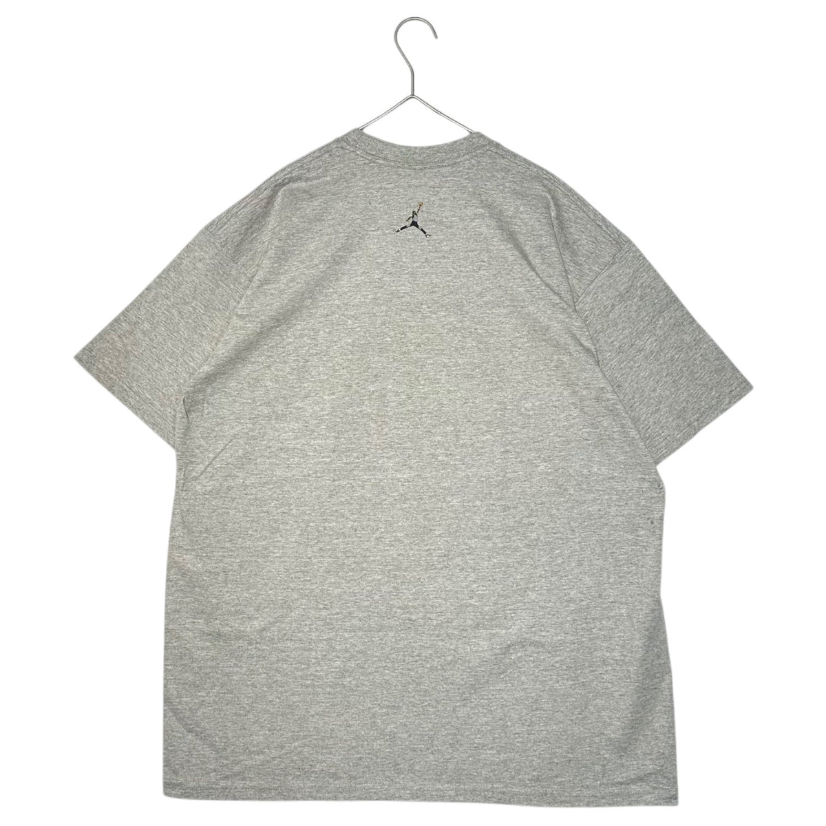 NIKE 90s Jordan Wing Logo 3D Print T-Shirt Gray Size L
