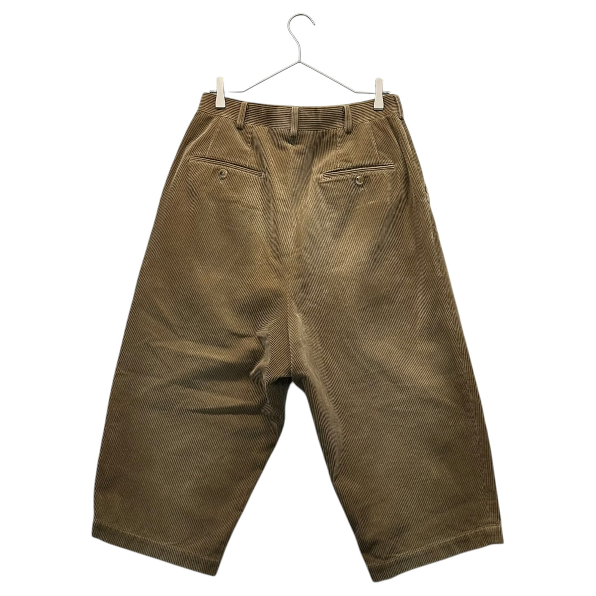COMME des GARCONS HOMME 18AW 2-Pleat Pants Beige Size XS