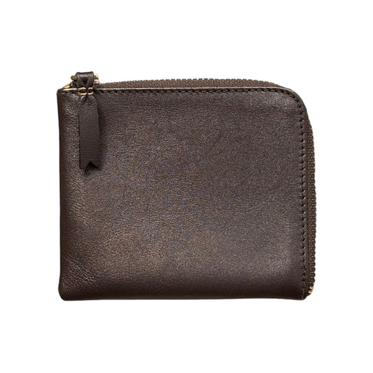 Wallet COMME des GARCONS L-Zip Leather Wallet Brown