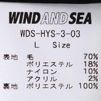 Hysteric Glamour WIND AND SEA 3rd Wool Shirt Khaki Size L