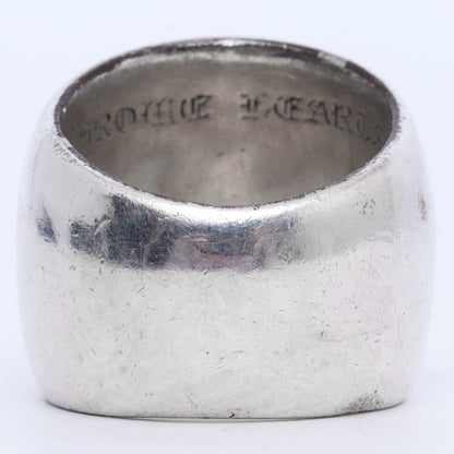 CHROME HEARTS Classic Oval Cross Ring Silver Size ONE SIZE
