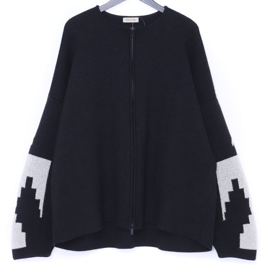 FEAR OF GOD Thunderbird Full Zip Cardigan Black Size M