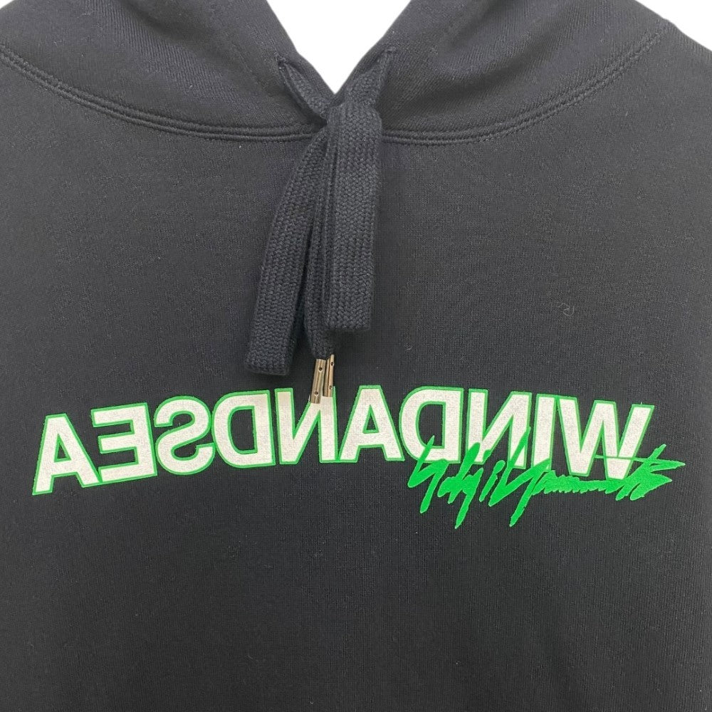 WILDSIDE YOHJI YAMAMOTO x WIND AND SEA Hoodie Black Size 3