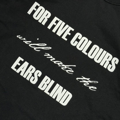 UNDERCOVER "FOR FIVE COLOURS" Raglan Sweatshirt Size 4