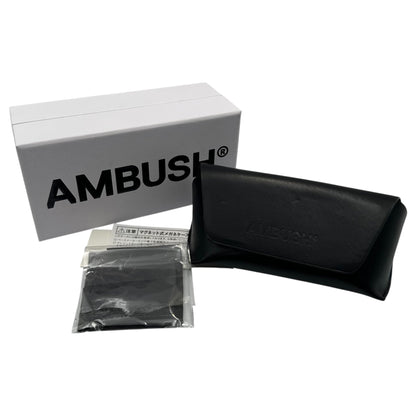 AMBUSH A Chain Sunglasses Black/Gold