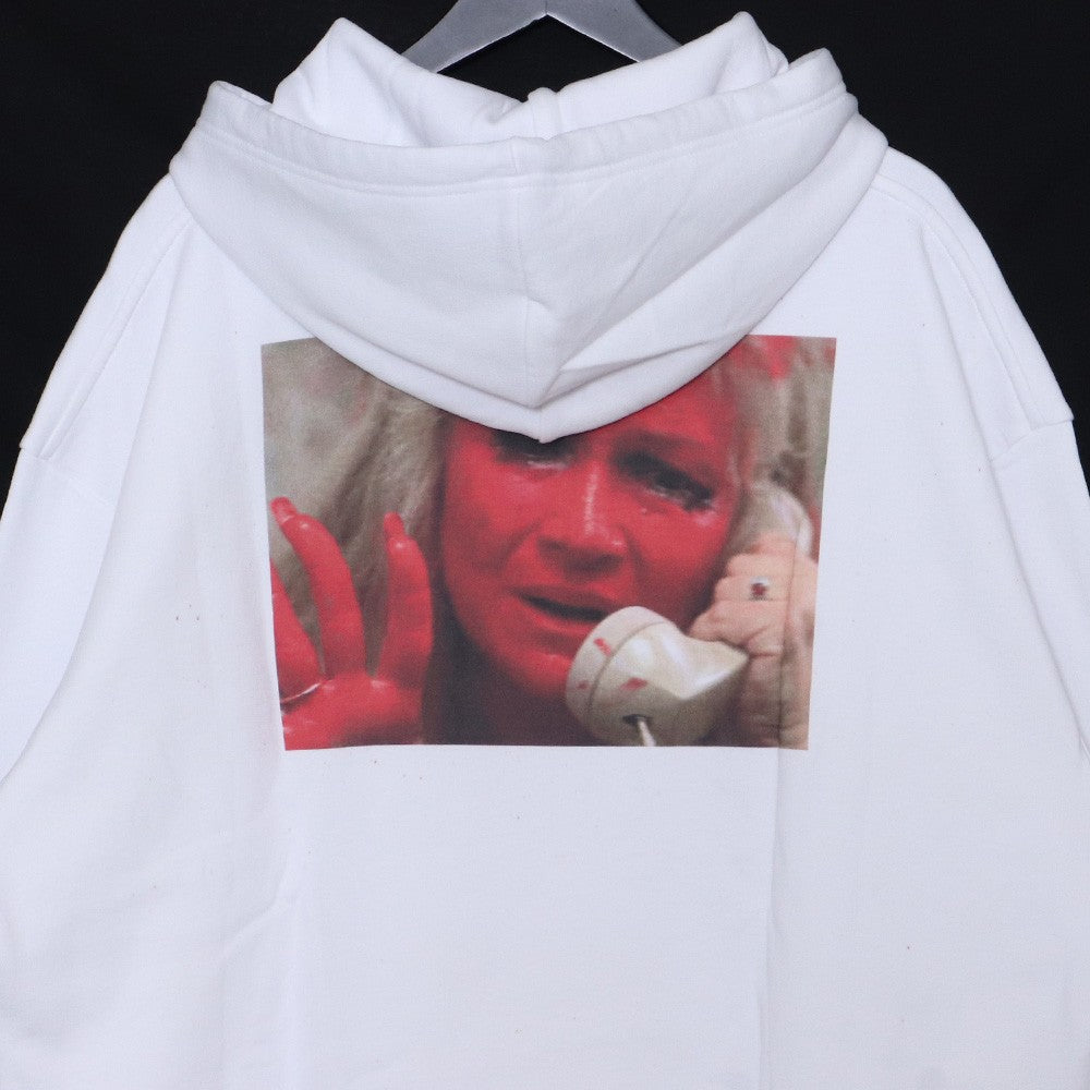 RAF SIMONS 19AW Xanthophobic Hoodie White Size XL
