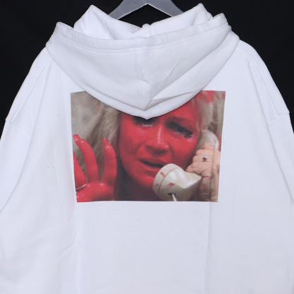 RAF SIMONS 19AW Xanthophobic Hoodie White Size XL