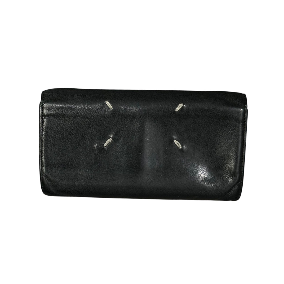 Maison Martin Margiela Leather Two-Tone Long Wallet