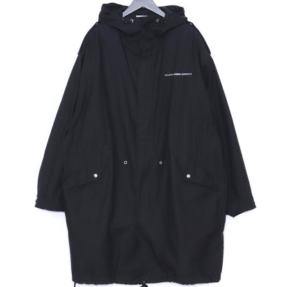 GIVENCHY 20AW ATLANTIS Mod Coat Black Size 48