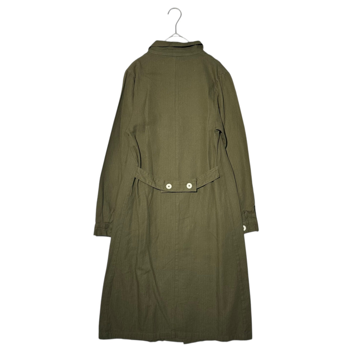vintage Euromilitary Czech Army Work Coat Cotton