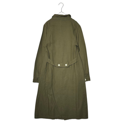 vintage Euromilitary Czech Army Work Coat Cotton