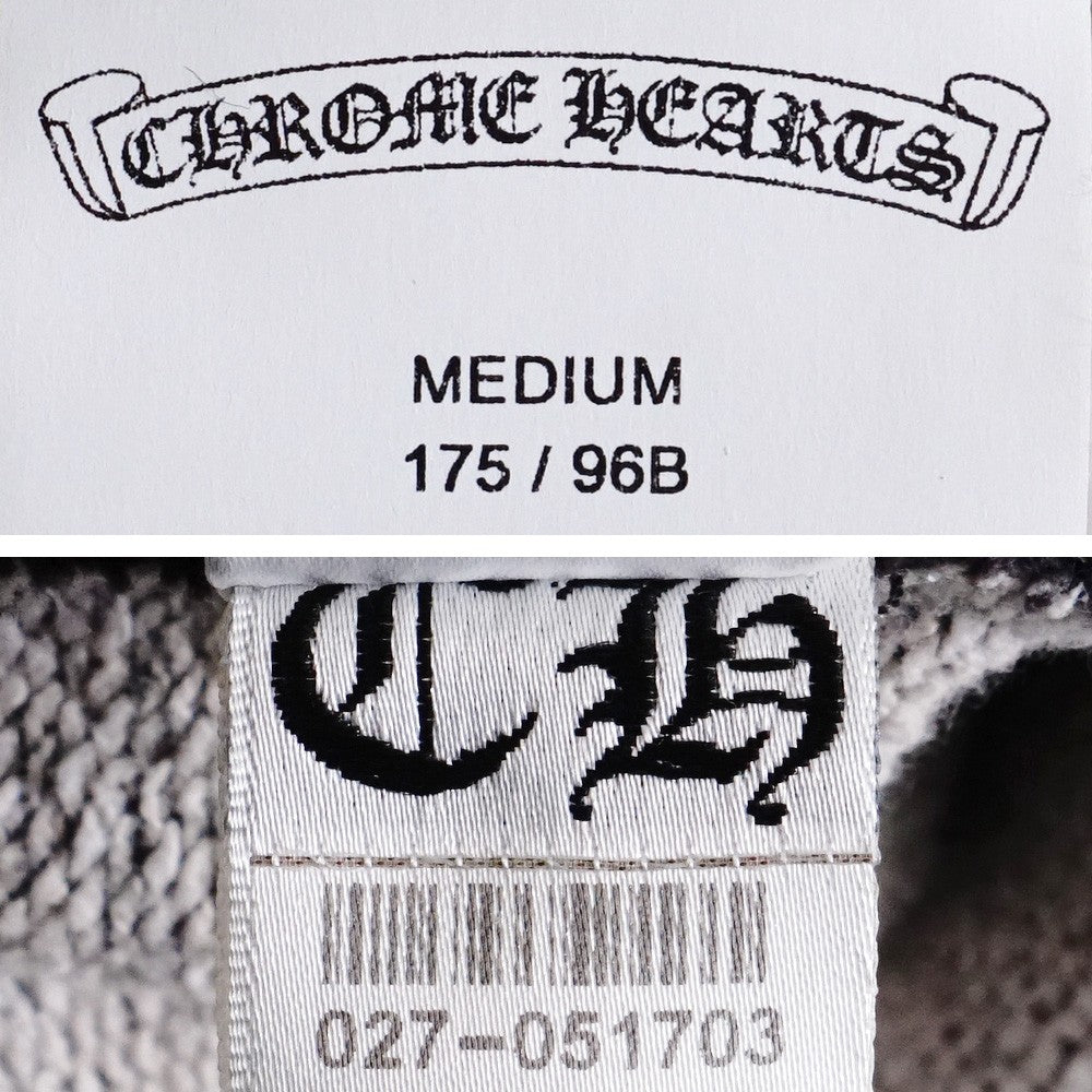 Chrome Hearts Y NOT Vertical Logo Dagger Sweatshirt Size M