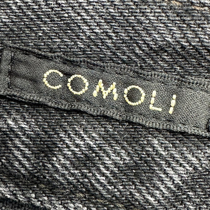 COMOLI 25SS Fade Black Denim 5-Pocket Pants Size 3