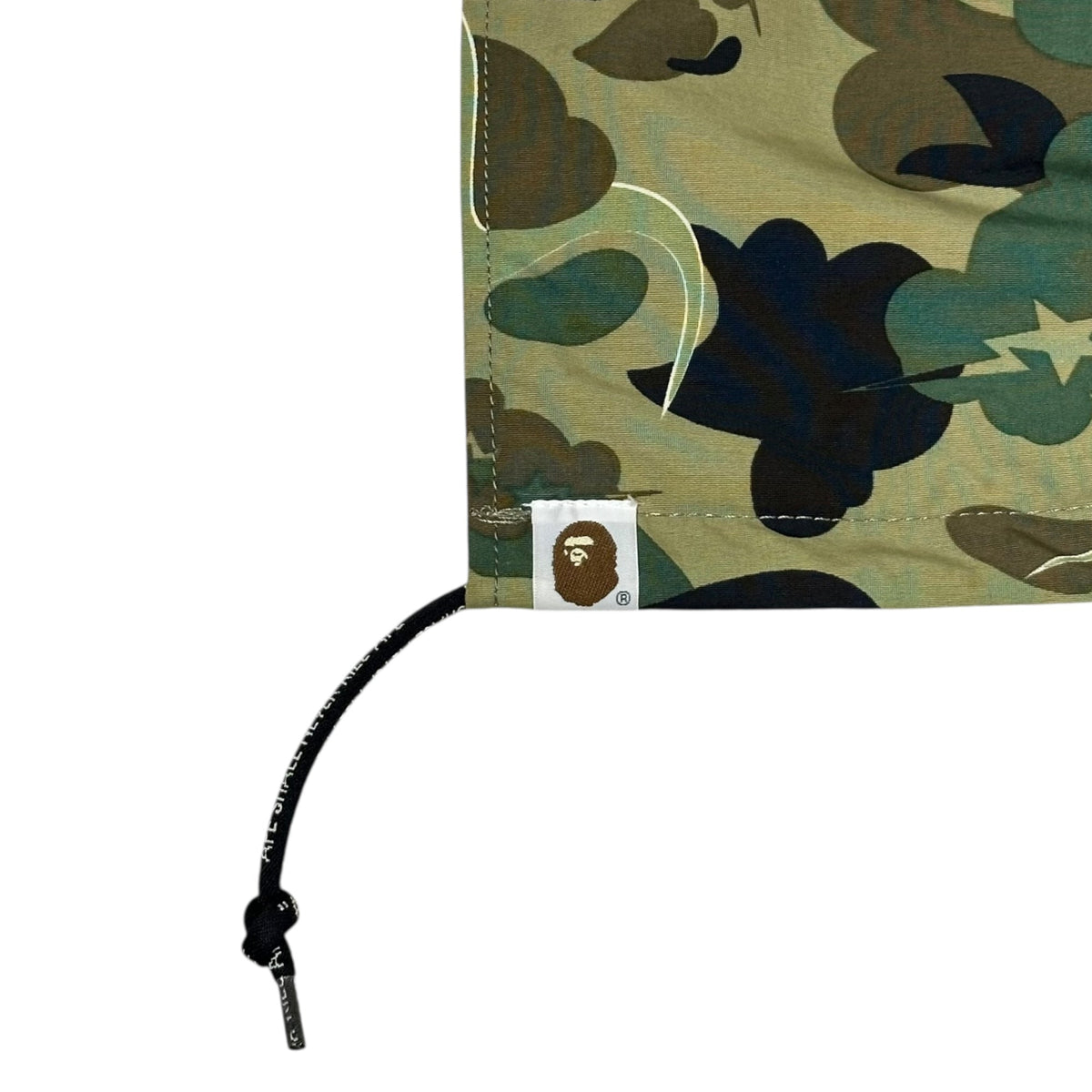 BAPE BY A BATHING APE KAWS 1st Camo Jacket Green Size M