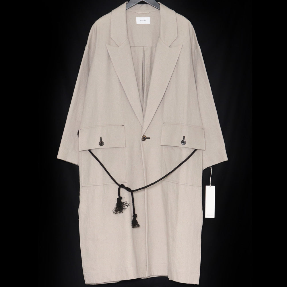 ROGGYKEI 20AW Single Coat Greige Size S