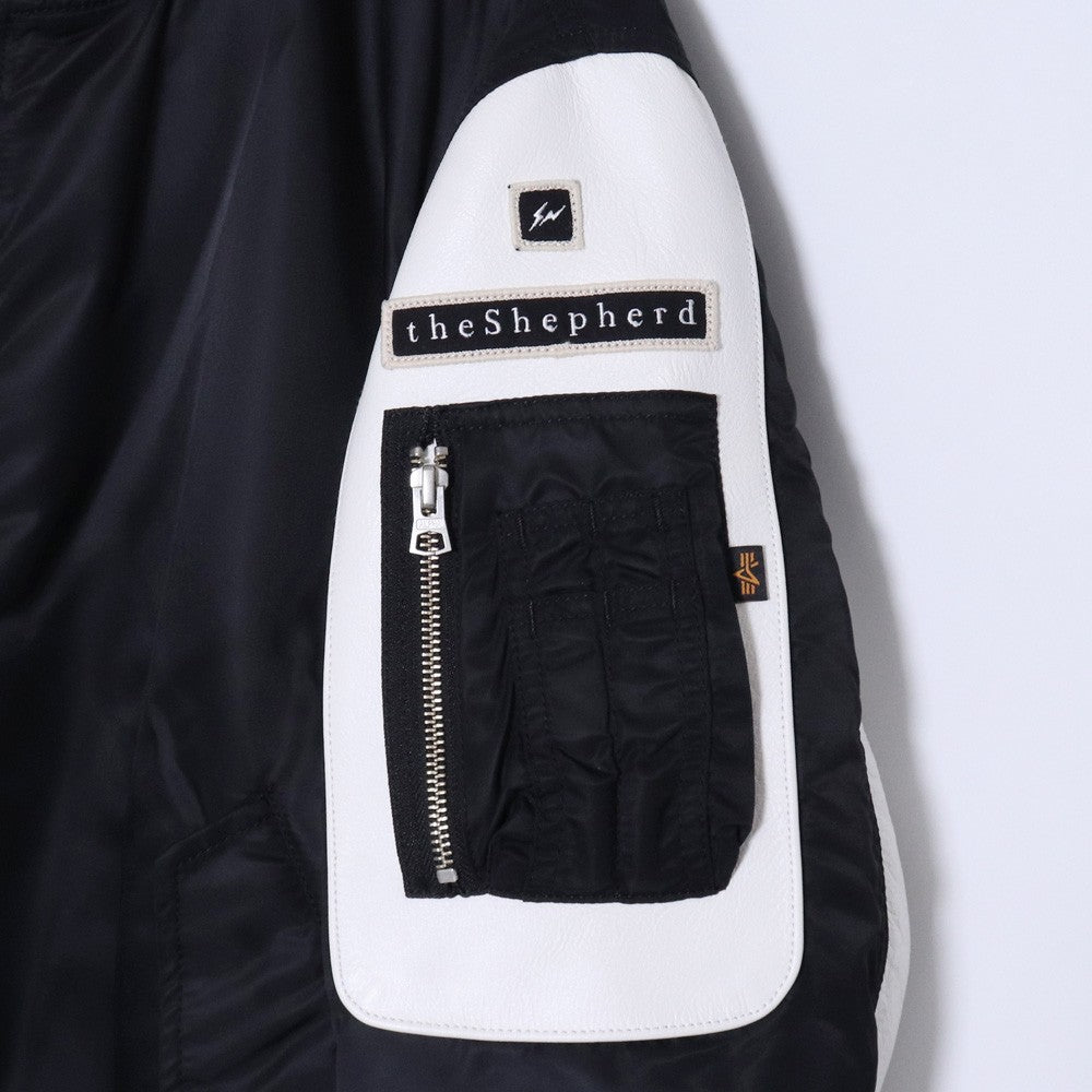 UNDERCOVER × FRAGMENT × ALPHA MA-1 Jacket Black Size M