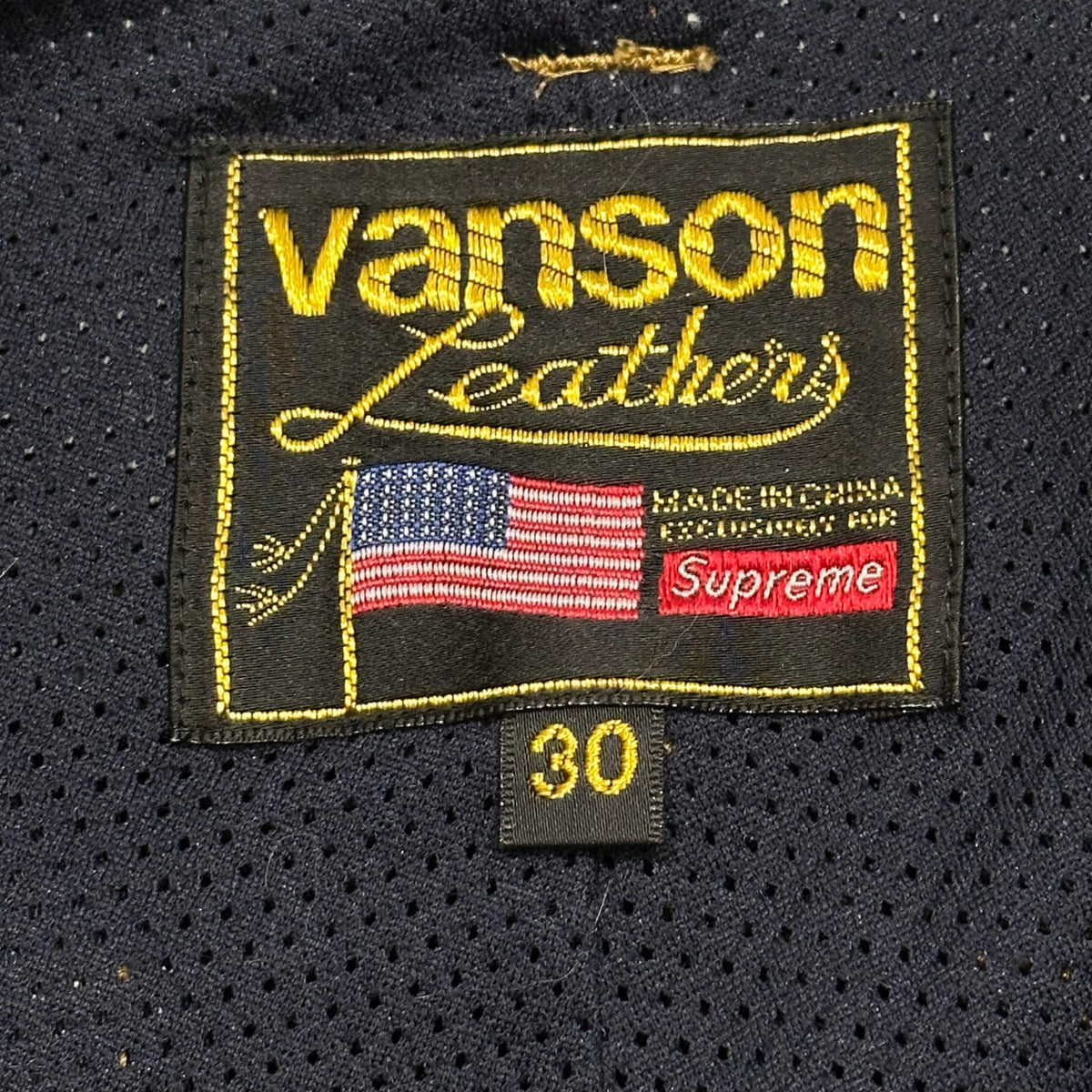 SUPREME 25SS Vanson Cordura Cotton Pants Blue Size 30