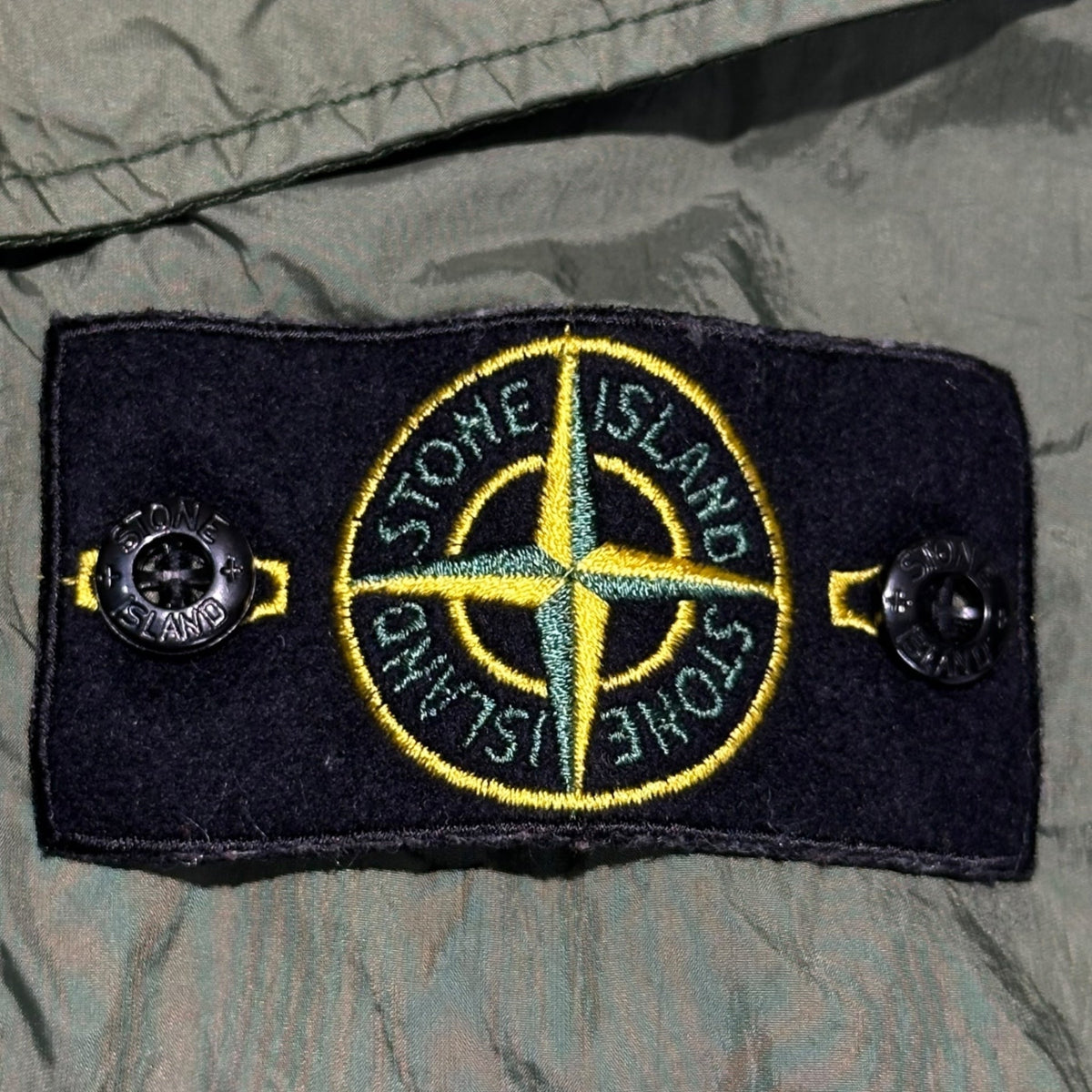STONE ISLAND 22AW Garment Dyed Reps Overshirt Jacket Size XL