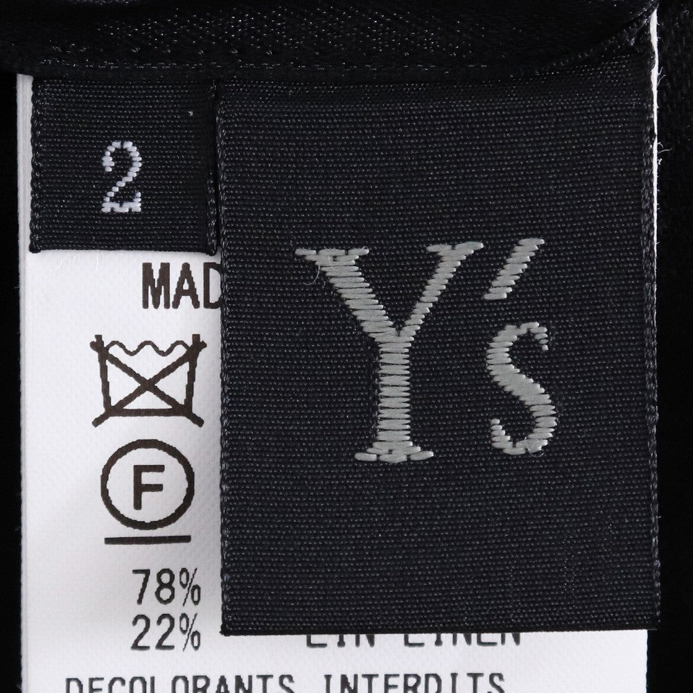 Yohji Yamamoto Y’S 23SS Asymmetry Sleeveless Vest Size 2