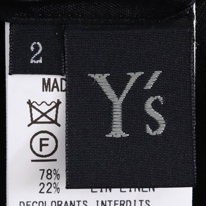 Yohji Yamamoto Y’S 23SS Asymmetry Sleeveless Vest Size 2