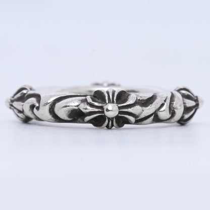 CHROME HEARTS SBT Band Ring Silver Size ONE SIZE