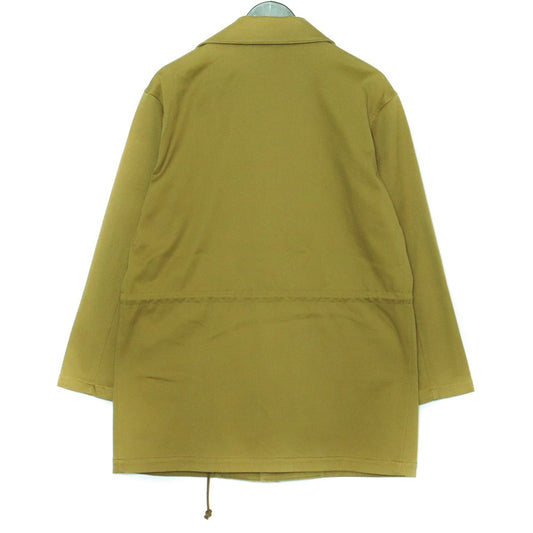 Y'S Layered Collar Cotton Blouson Khaki Size 1