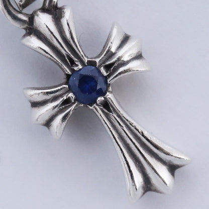 Chrome Hearts CH Cross Babyfat 2P Charm Silver Size F