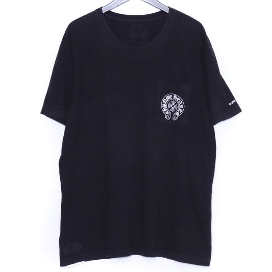 Chrome Hearts Horseshoe Pocket T-Shirt Black Size XL