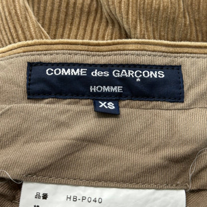 COMME des GARCONS HOMME 18AW 2-Pleat Pants Beige Size XS