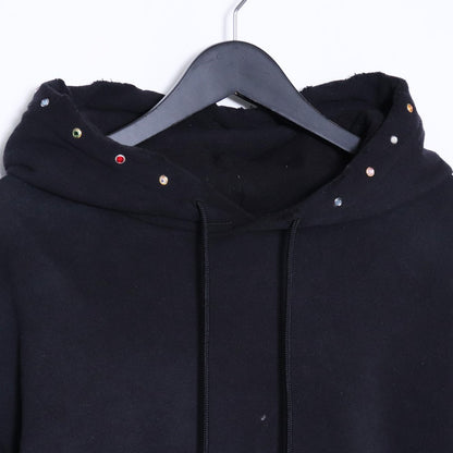 ROAR GUNS 25AW Rhinestone Hoodie Black Size 4