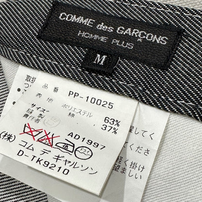 COMME des GARCONS HOMME PLUS 98SS Straight Pants Size M