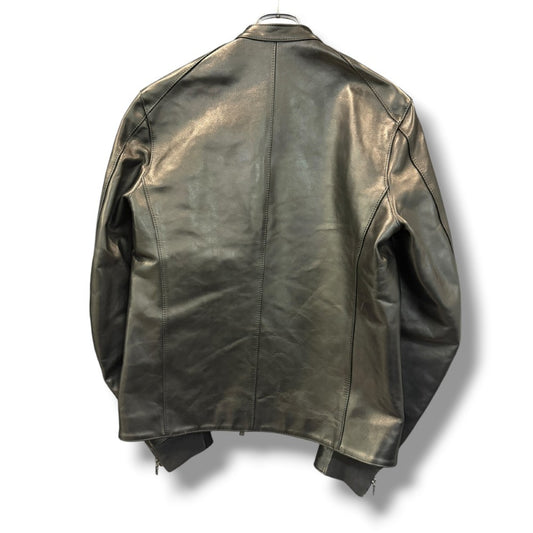 The Viridi-anne 23AW Horse Leather Riders Jacket Size 3