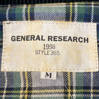 GENERAL RESEARCH 1998 Parasite Twin Zip Charcoal Navy Jacket Size M