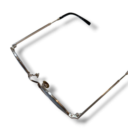 MATSUDA EYEWEAR Green Metal Frame Round Sunglasses