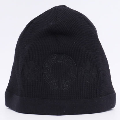 Chrome Hearts Thermal Horseshoe Black Beanie Size F