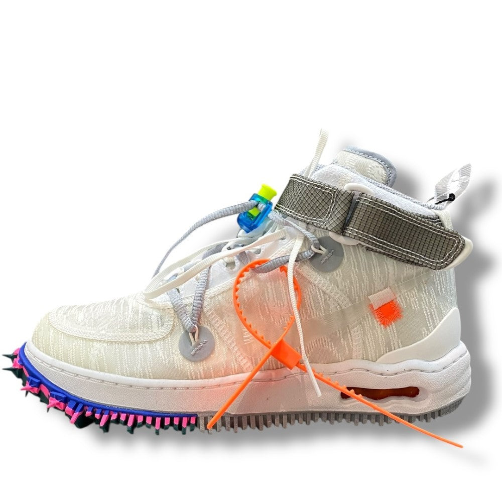 NIKE × OFF-WHITE Air Force 1 Mid SP Sneakers Gray Size 26cm