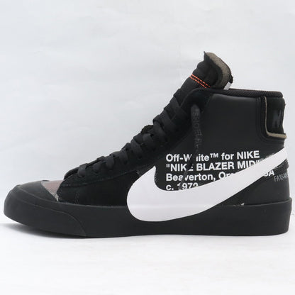 Off-White BLAZER MID THE 10 Hi-Top Sneakers Black Size 27cm