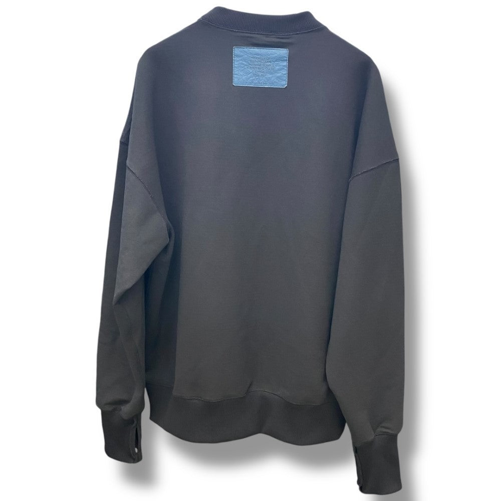 N.HOOLYWOOD Polartec Power Air Sweatshirt Black Size 40