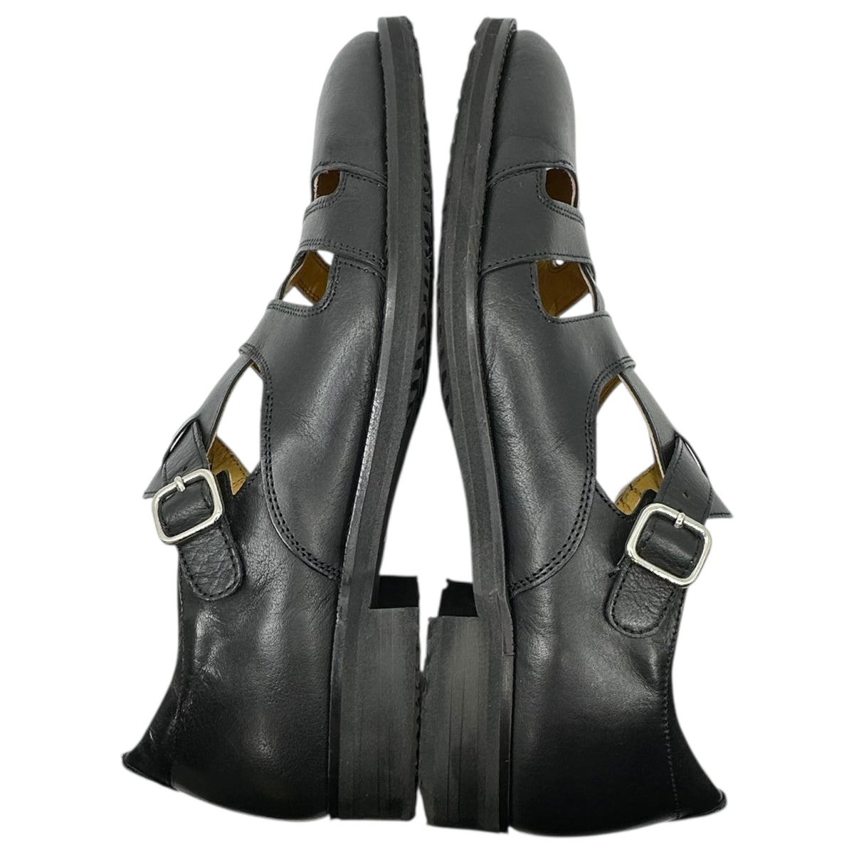 JUBEI Gurkha sandals Black Sandals Size 8